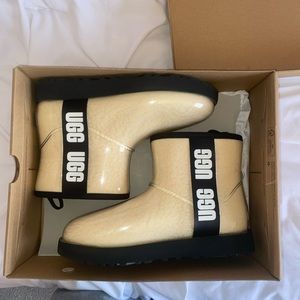 Womens UGG classic clear minis